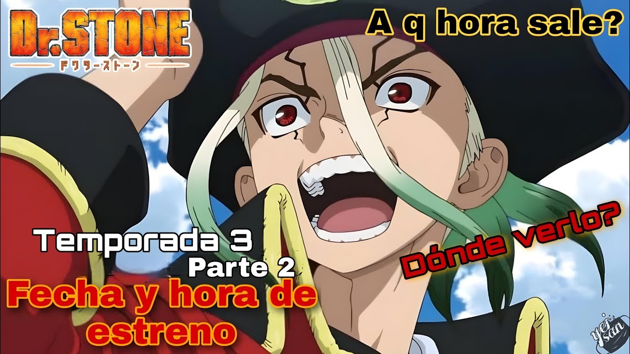 Dr. Stone: New World episodio 2 temporada 3: fecha, horario y dónde ver el  anime online en español