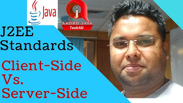 Servlets Tutorial 03 - J2EE Standards(Client-Side Vs Server-Side) For Beginners In Hindi