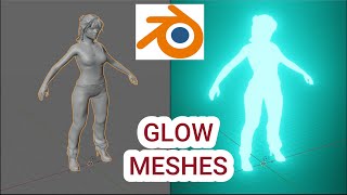 Glow objects in blender _ Blender tutorial for beginner