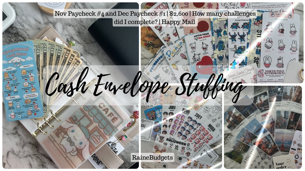 Наполнение конвертов деньгами | 2600 долларов | Сколько заданий по экономии я выполнил? | Счастли...