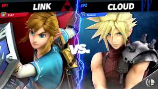 Ssbu - 1On1 Elef Link Vs. Numen Cloud - Round 1