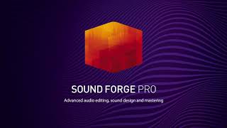 SOUND FORGE Pro 14 Suite