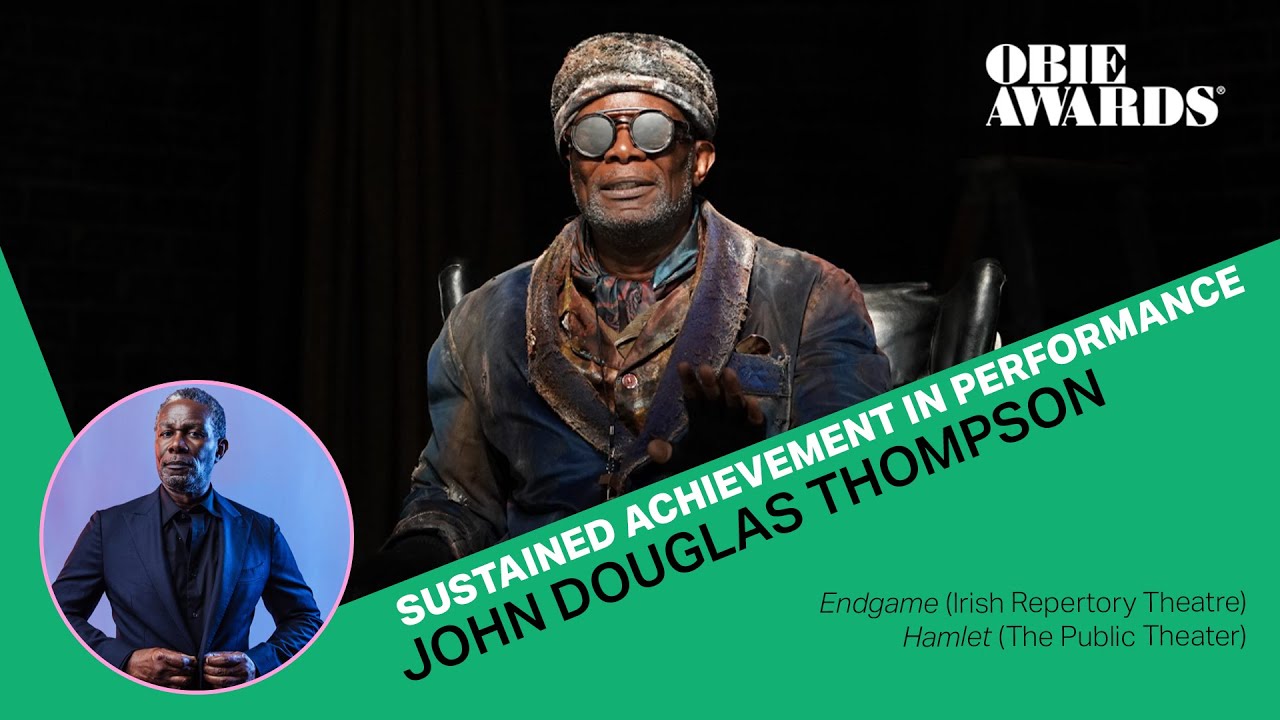 67th Obie Awards: John Douglas Thompson Acceptance Speech