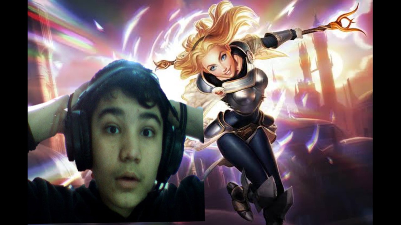 ŞAŞIRTICI LUX GAMEPLAY!!!   RAKiP FENA KÜFÜRLER ETTİ!!!!!!!