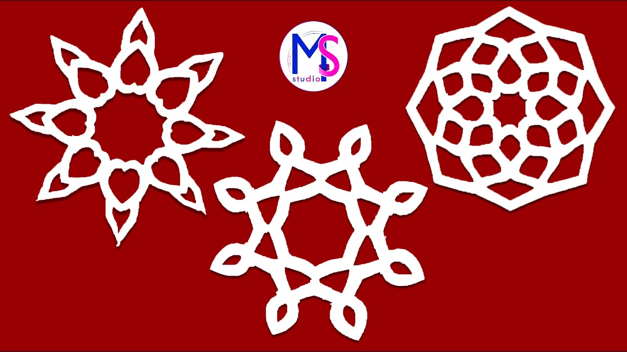 How To Paper Cutting Flower Design Decoration 3 Ideas DIY Craft how-to-paper-cutting-flower-design-decoration-3-ideas-diy-craft