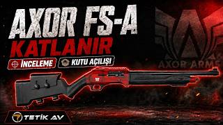 Axor Fs-A Katlanabilir Yarı Otomatik Av Tüfeği Kutu Açılımı