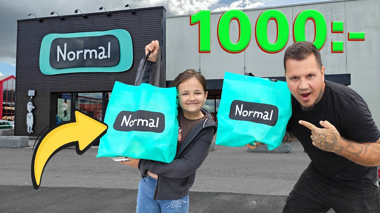 Vad Köper Far & Dotter För 1000kr På Normal *SHOPPING*