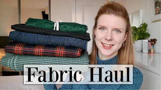 Fabric Haul &amp; Sewing Plans December 2021