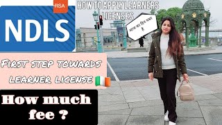 Learner license How to apply driving learner license in Ireland 🇮🇪 ! @souravjoshivlogs7028