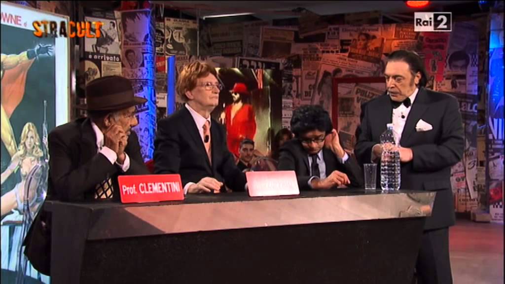 Premi Stracult con Nino Frassica  e chicco coci  rai 2