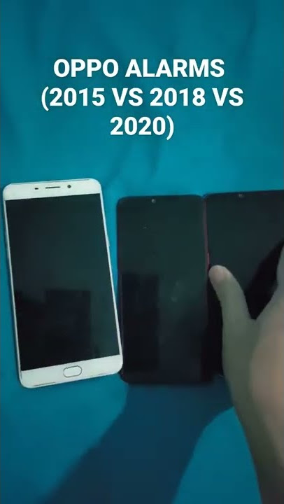 OPPO Alarm Ringtone (2015 VS 2018 VS 2020)
