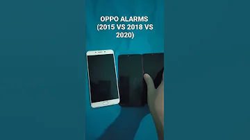OPPO Alarm Ringtone 2015 VS 2018 VS 2020 