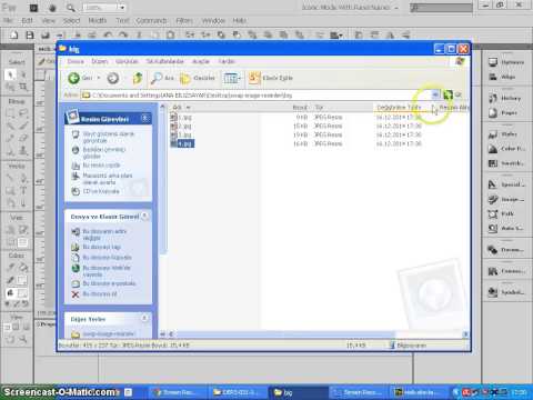 075 - 2 - Adobe Fireworks Toplu İşlemler ( Batch Process )