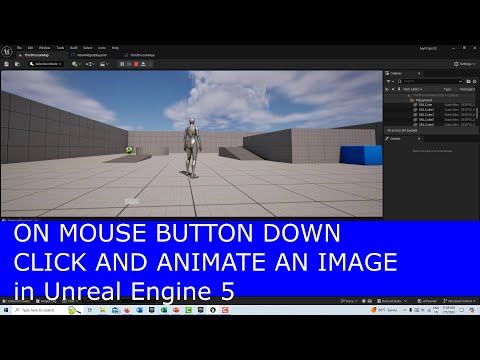 On Mouse Button Down: Click and Animate an Image in Unreal Engine 5.4
