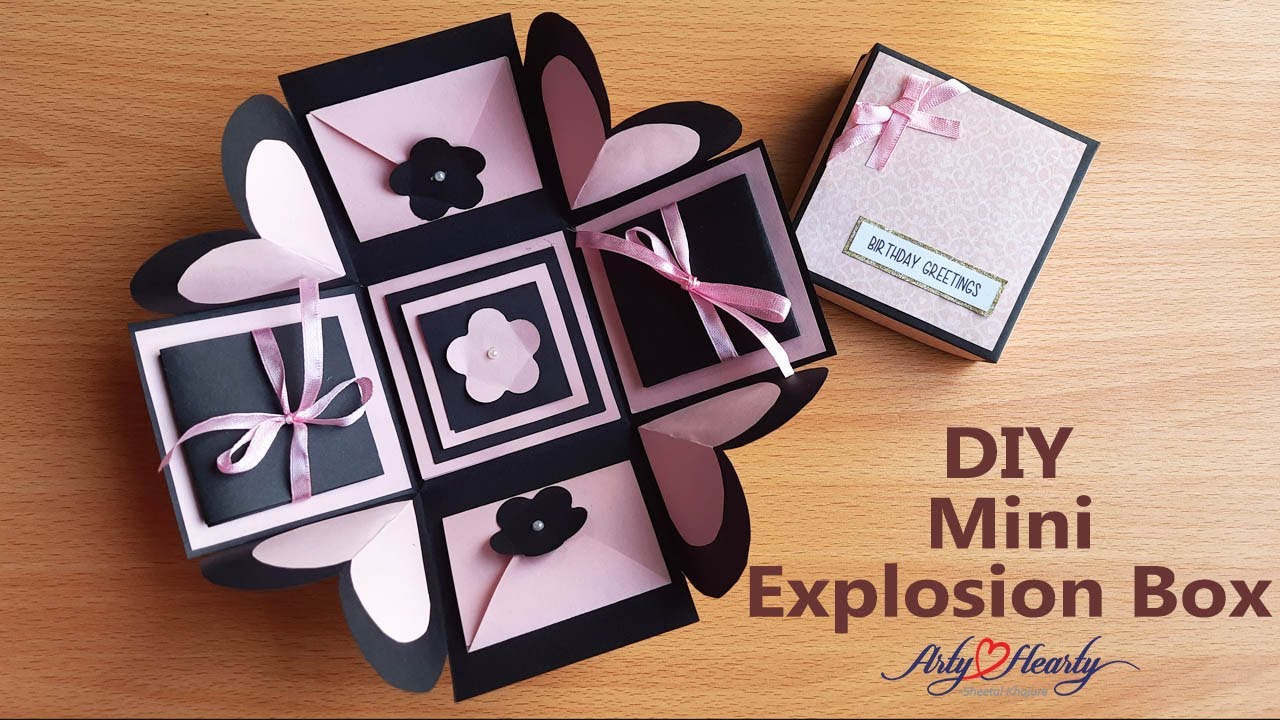 DIY Holiday Explosion Box Gift » minorDIY
