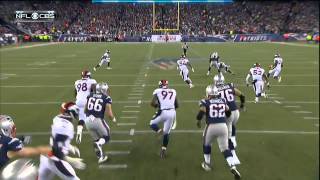 TJ Ward goes low on Gronk again