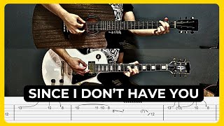 Since I Don't Have You - Guns N' Roses | Tabs | Guitar Lesson | Cover | Tutorial | Solo