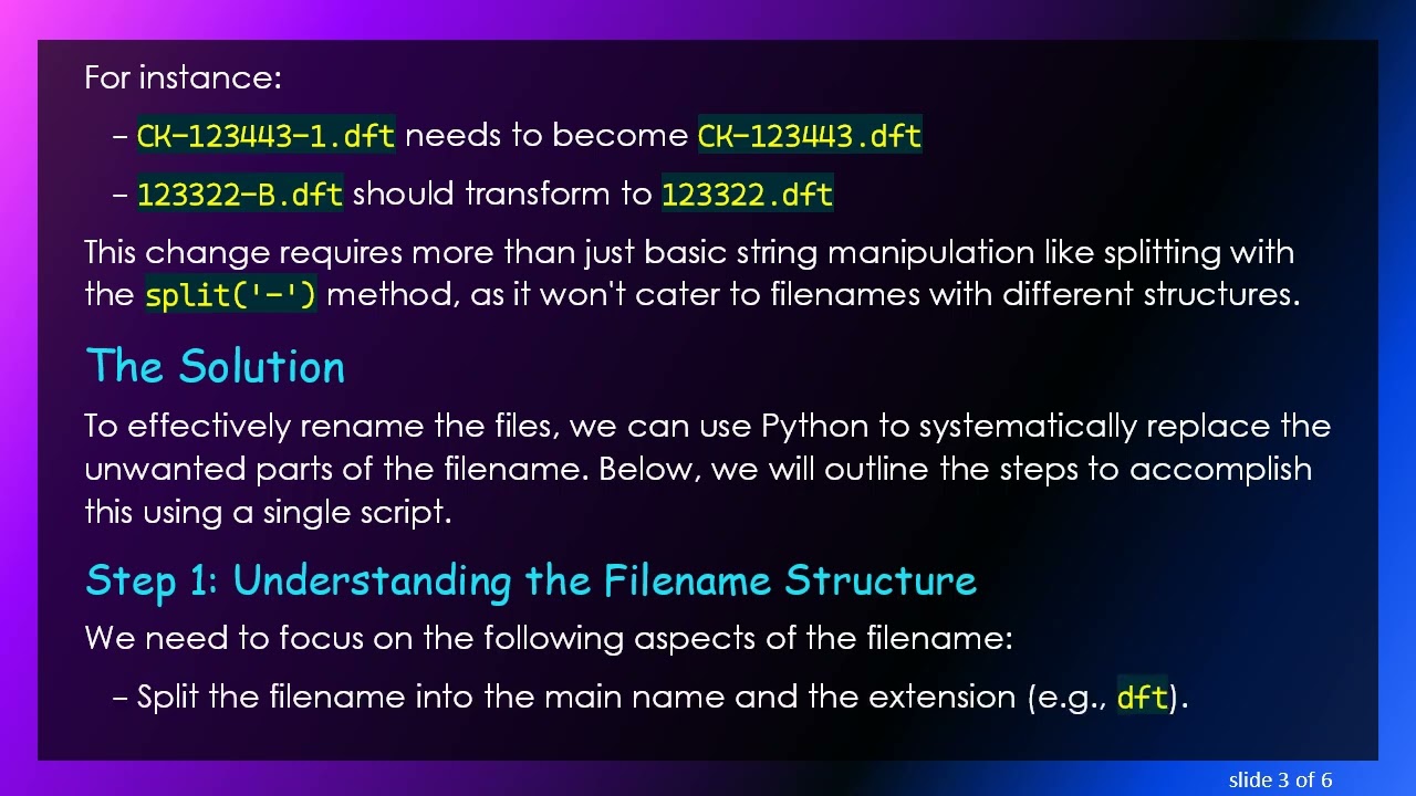 The Simplest Way to Rename Multiple Files in a Folder
