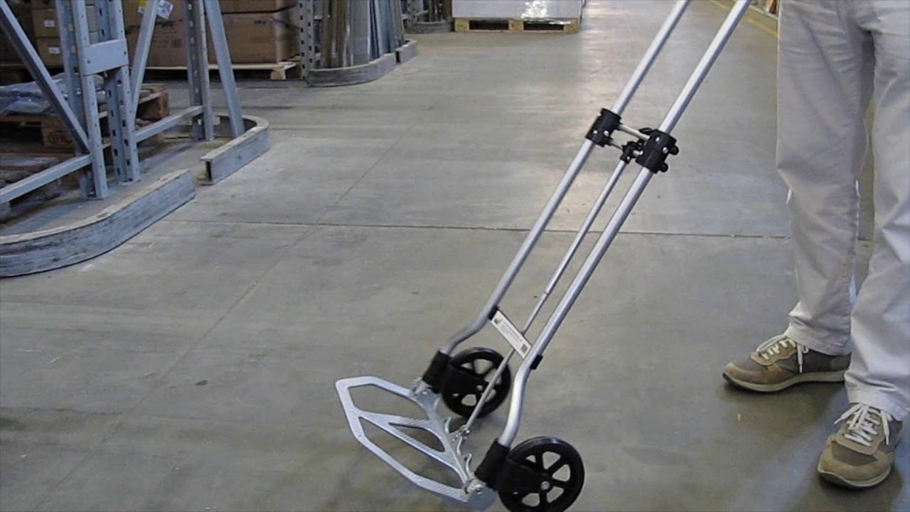 Carrello pieghevole STANDERS in acciaio portata 100 kg