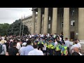 Бишкек Кыргызстан Протест против кассовых аппаратов