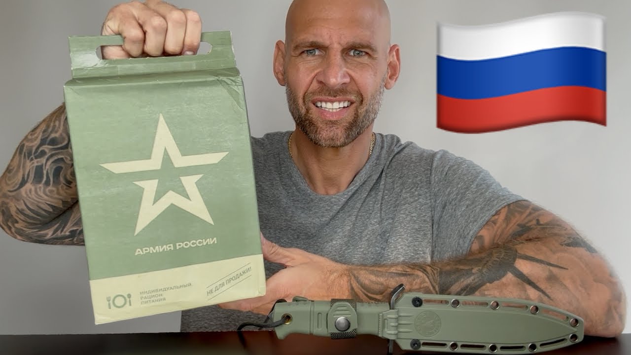 🇷🇺⚔️ RUSSIAN FEDERATION!! ~24 HOUR MILITARY COMBAT RATIONS• menu #2 ...