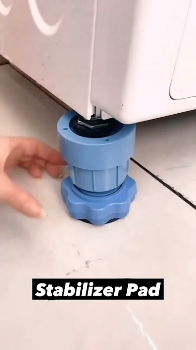 Anti-Vibration Pads: The Secret to a Quiet Washing Machine! Link in Comment & Discription