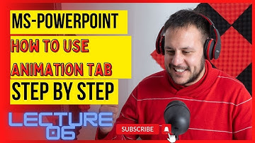How to Start Animation Tab In Ms-Powerpoint /Pashto Language/DIT COURSE IN PASHTO