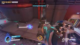 Overwatch - POTG - Pharah Wipes Enemy Team in Spawn