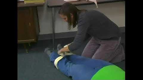 Basic First Aid: Creating an Anatomical Splint