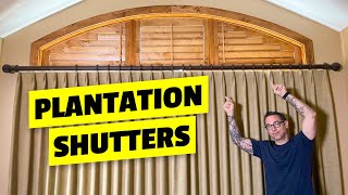 I Made My Own Plantation Shutters | Saved a BUNCH of $$$