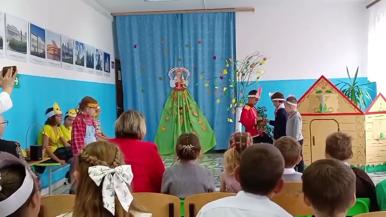 Чувашская сценка 2 класс