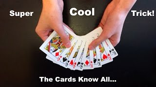 think of a card amazing easy card trick revealed