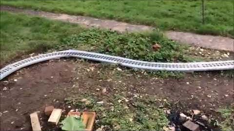 Building a Garden Railway - Episode 2 - Track Laying