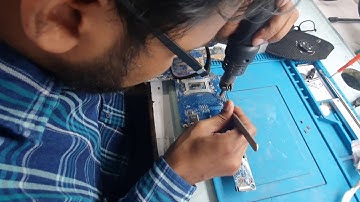 I.C. लगाना सीखें,  How to remove and solder ic on motherboard