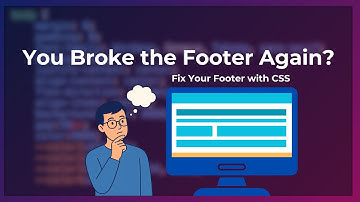 How I Keep My Footer at the Bottom Using Modern CSS 