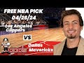 NBA Picks - Clippers vs Mavericks Prediction, 4/26/2024 Best Bets, Odds &amp; Betting Tips