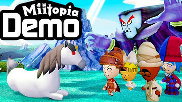 Miitopia Nintendo Switch - 100% Longplay Full Demo Game Walkthrough No Commentary Gameplay