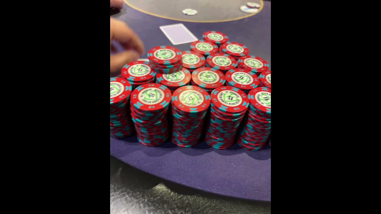 575 Big Blinds Deep at a $1-$3 game. 