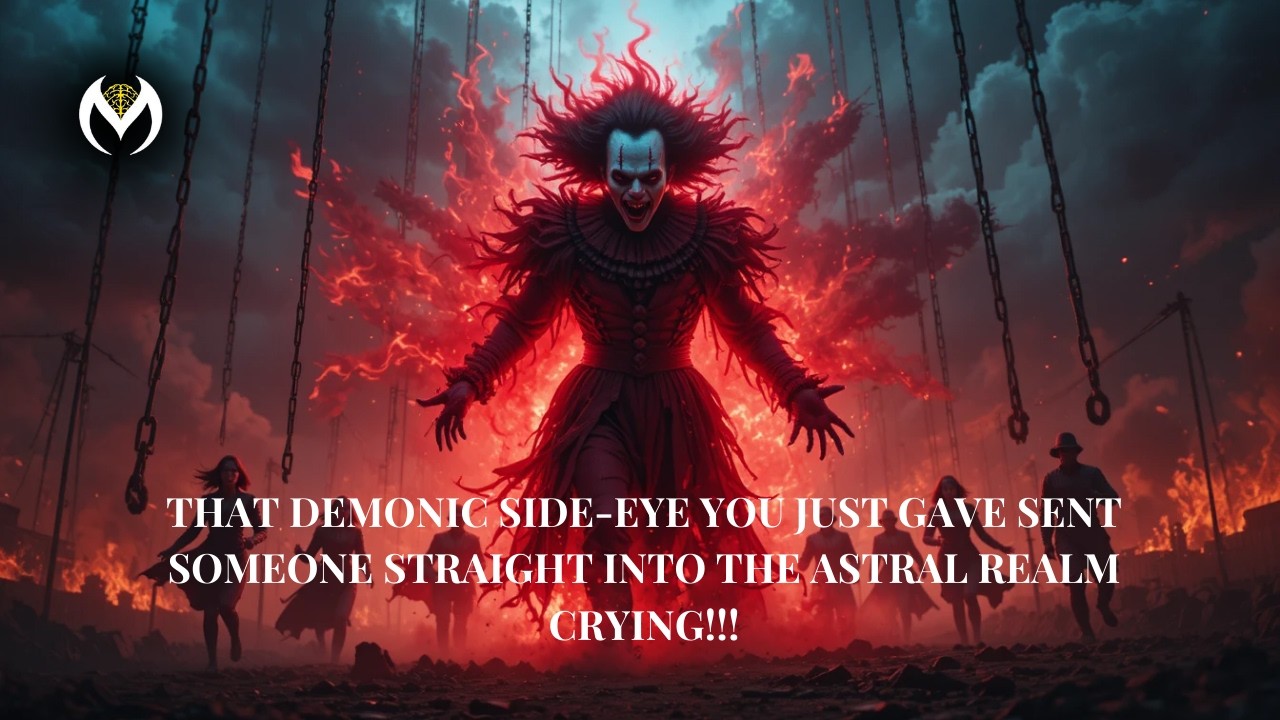 THAT DEMONIC SIDE-EYE YOU JUST GAVE SENT SOMEONE STRAIGHT INTO THE ASTRAL REALM CRYING || JOKER.