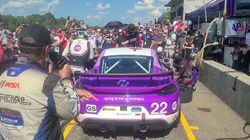 IMSA Michelin Pilot VIR Race - Hardpoint 22 Demonstration Pit Stop