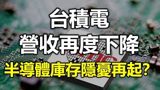 台積電營收再度下降 半導體庫存隱憂再起？《小編金選》20230716