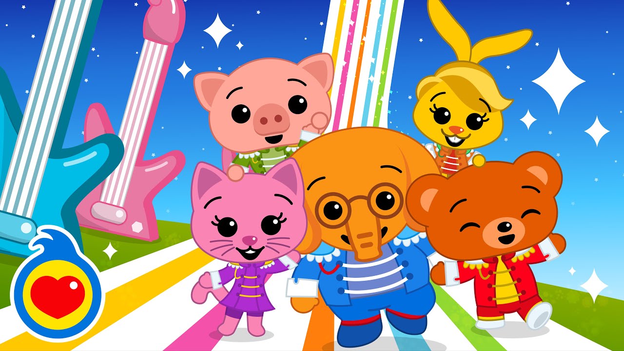 Plim Plim: Una Banda Divertida 🎶🥁 Capítulos Completos para Niños | Dibujos Animados
