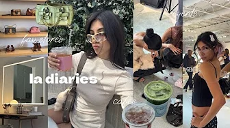 days in LA ☕️ my fav cafes & stores, events & unpacking Inyouths LED mirror