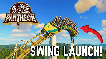 Pantheon Recreation (With Swing Launch) | Planet Coaster 2