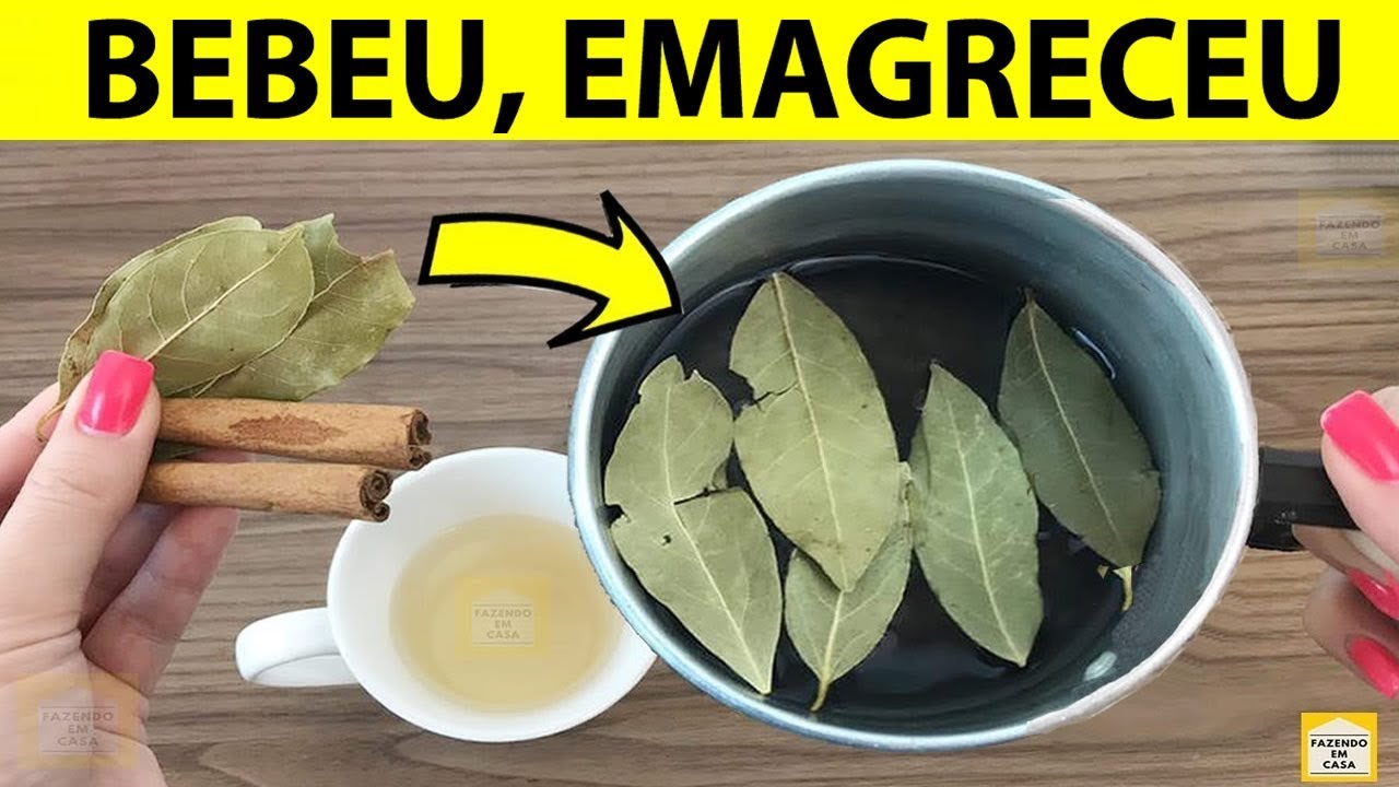 Eu Bebi Chá de LOURO Com CANELA Por 4 Dias e Não Tenho Mais Barriga