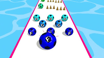 A Z Run - ASMR Game Very satisfying and relaxing Gameplay Walkthrough MAXFJK1