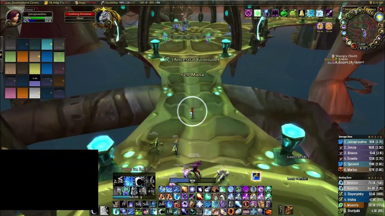 WoW TBC SSC Arcane Mage POV YouTube
