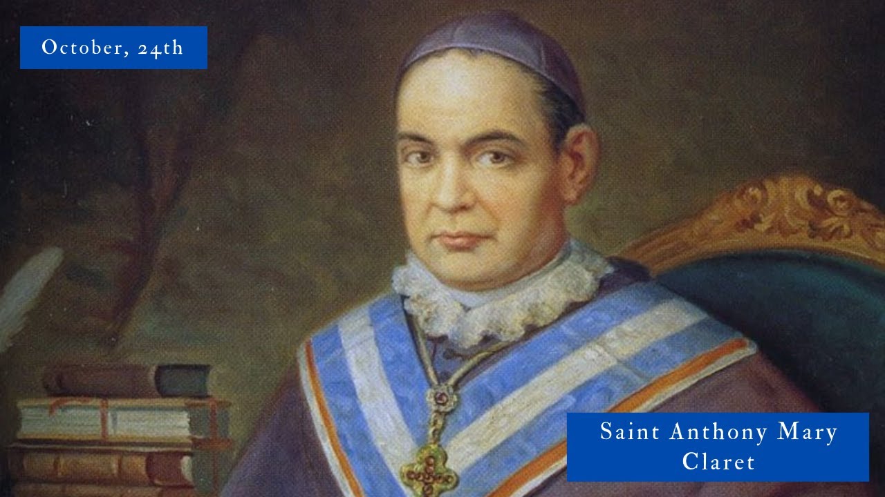 SAINT OF THE DAY | Saint Anthony Mary Claret - YouTube