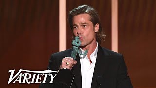 Brad Pitt Jokes About Quentin Tarantinos Foot Fetish In Once Upon A Time In Hollywood Speech