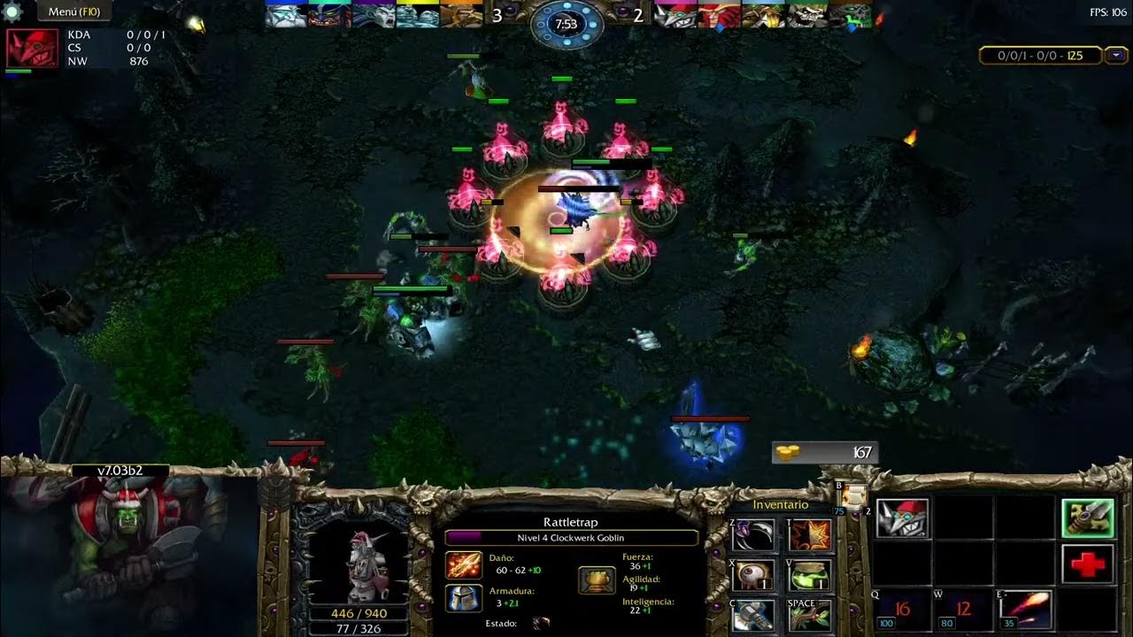 Clockwerk goblin rattletrap dota allstars 7 03b2 youtube